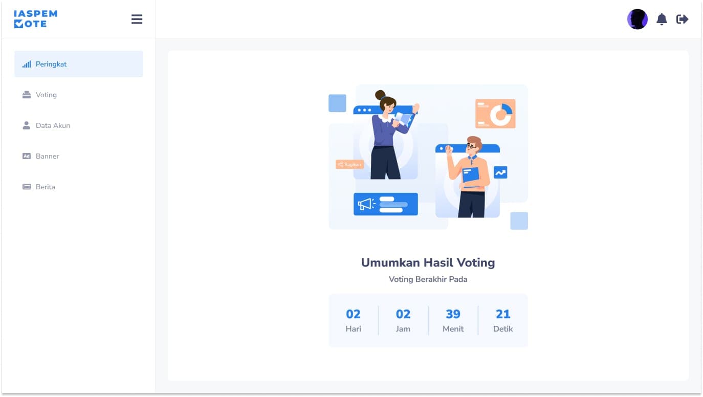 IASPEM VOTE screenshot 1