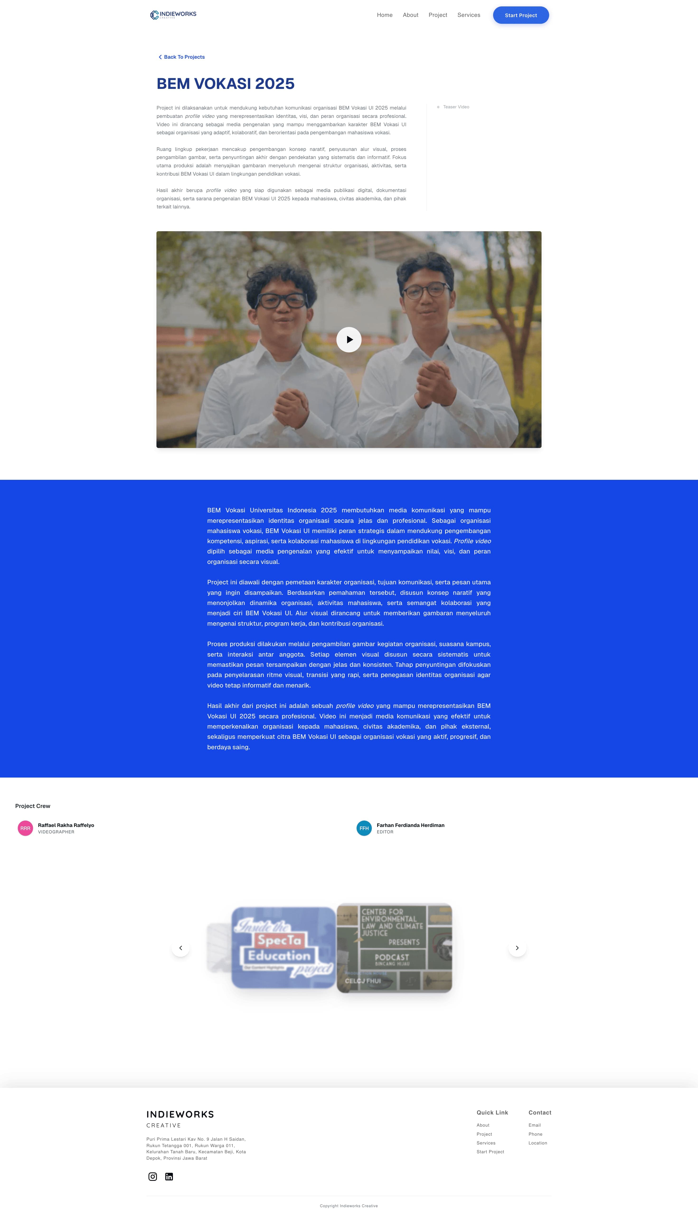 Indie Works Creative Agency screenshot 2