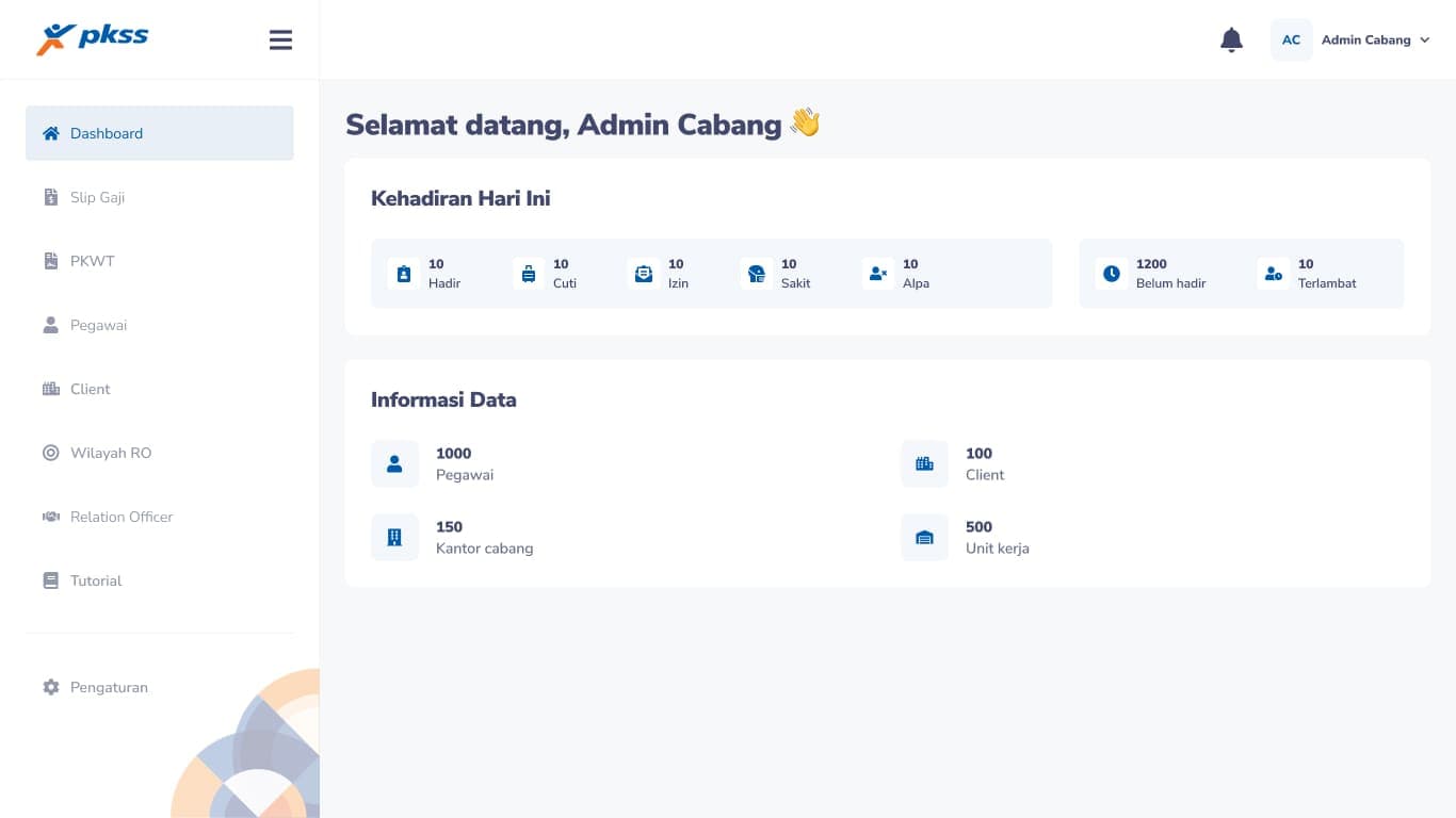 PKSS HR System screenshot 4