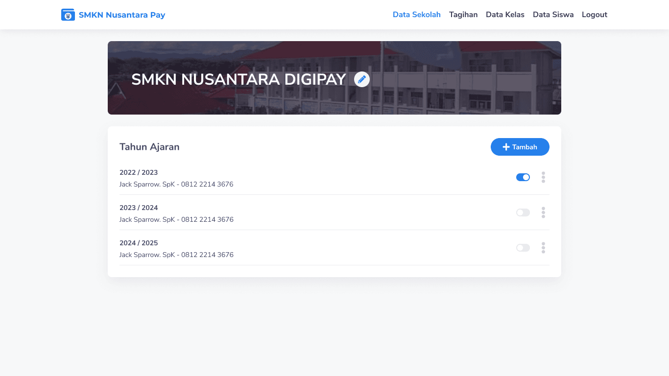 SMK Nusantara Digital Payment